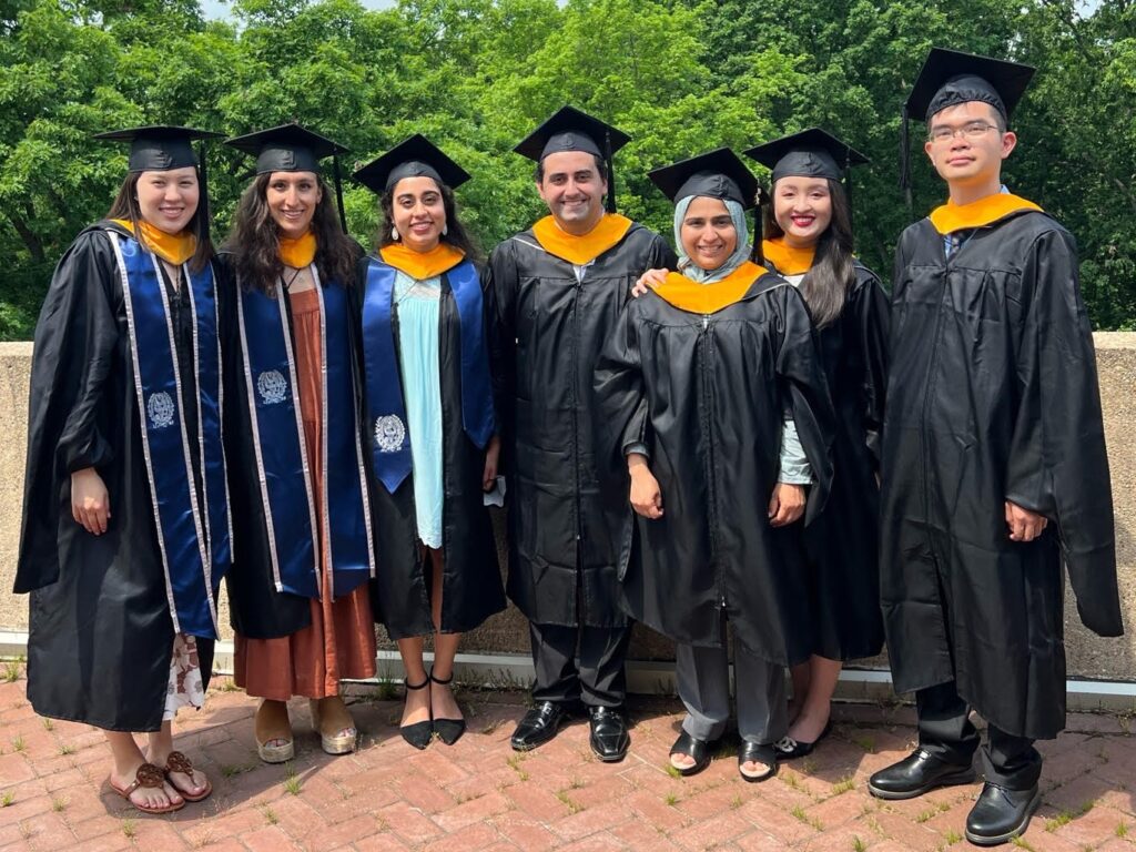 Tumor Biology Class of 2022 graduates pose together