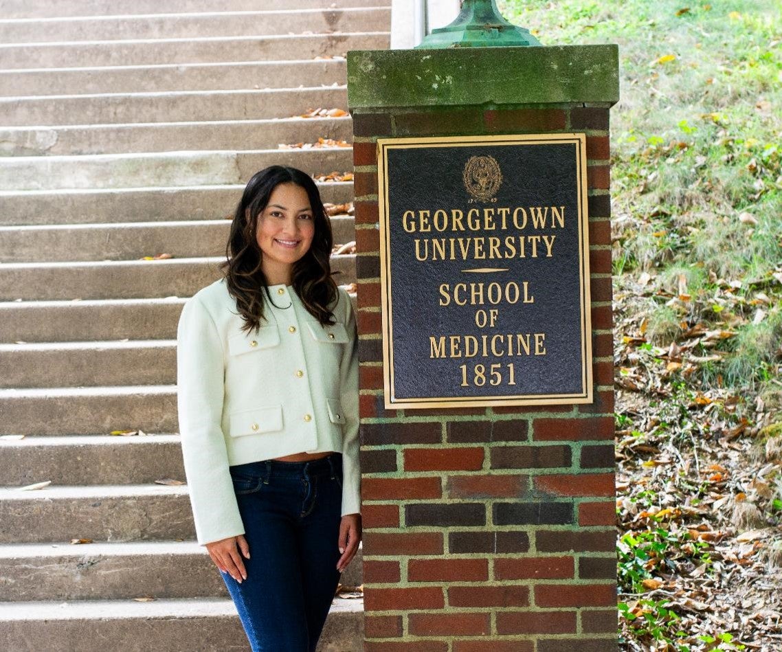 Sara DeLeon at Georgetown University's School of Medicine