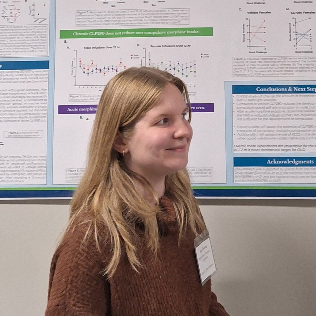 Anna Pearson, Interdisciplinary Program in Neuroscience doctoral student