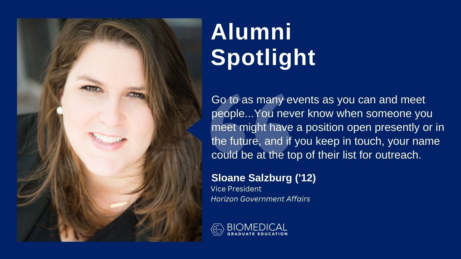 Alumni Spotlight. 