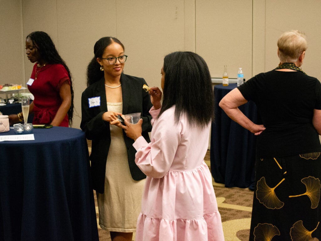 Students at the Integrative Medicine & Health Sciences program gala