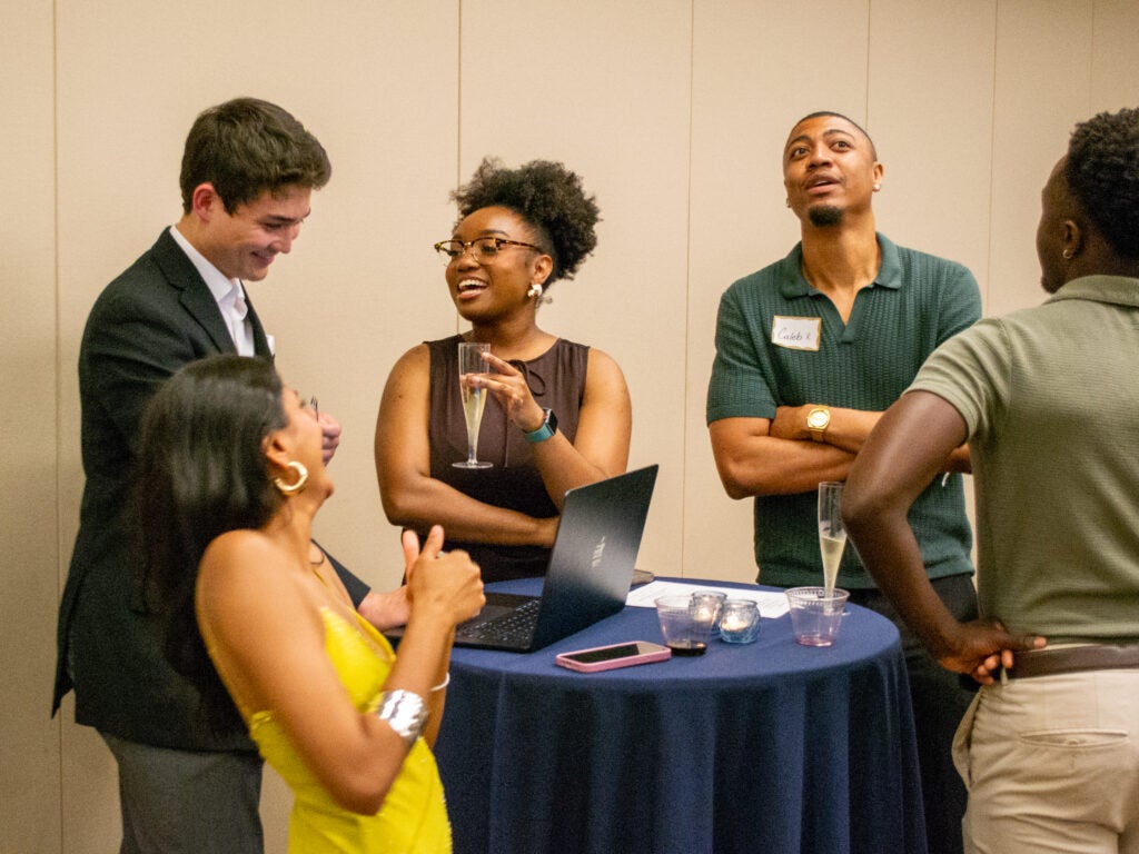 Students at the Integrative Medicine & Health Sciences program gala