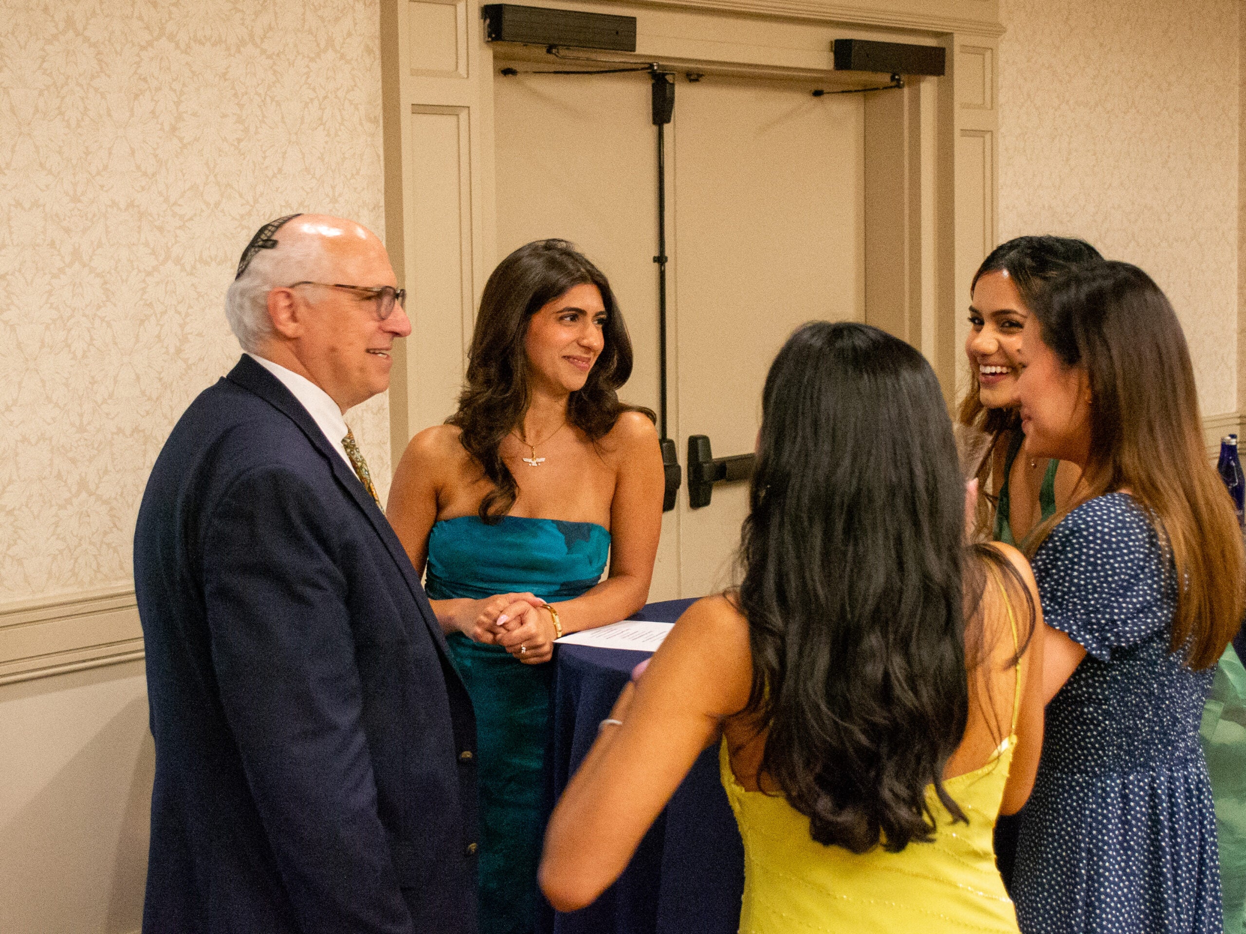 Students and faculty at the Integrative Medicine & Health Sciences program gala