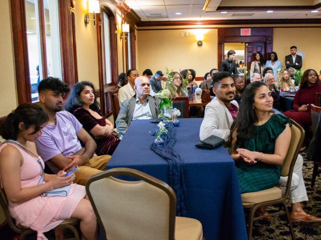 Attendees at the Systems Medicine program gala