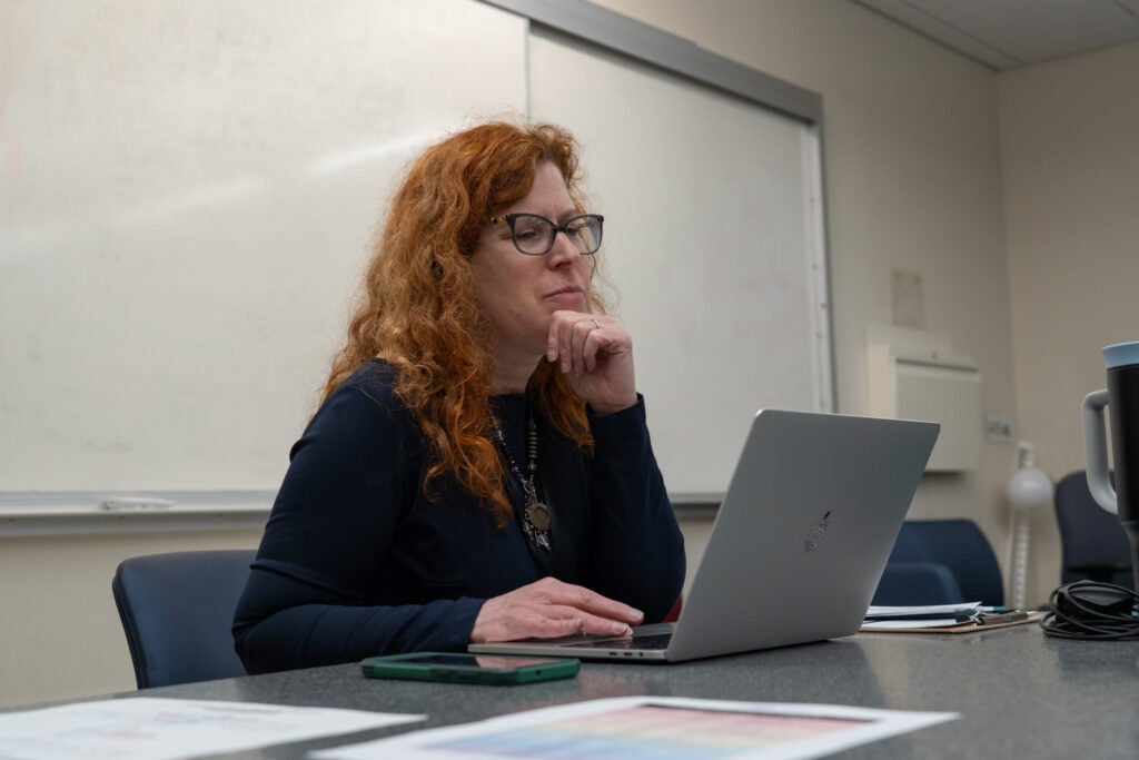 Medium shot of Dr. Julie Fischer