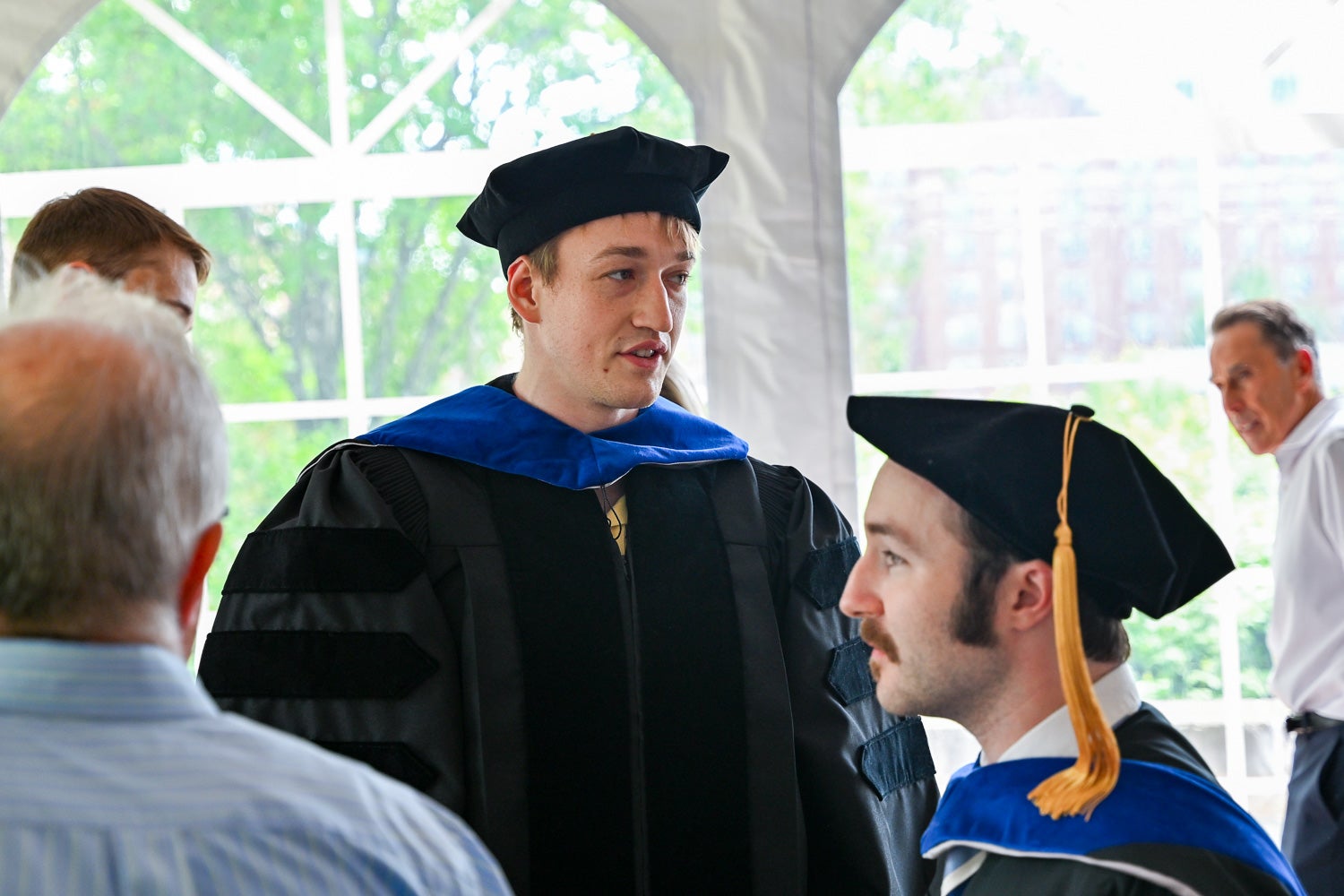 Graduates at the BGE Ph.D. Reception