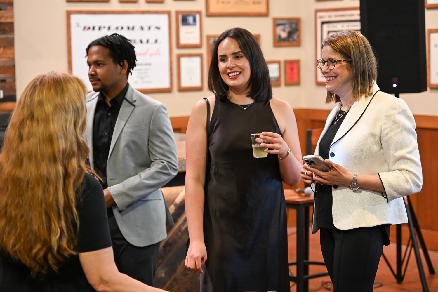Students and faculty at the Integrative Medicine & Health Sciences Pre-Commencement Dinner