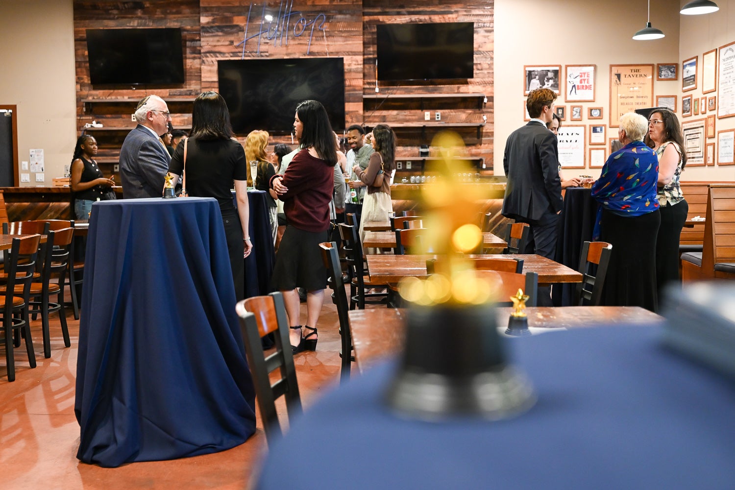 Students and faculty at the Integrative Medicine & Health Sciences Pre-Commencement Dinner