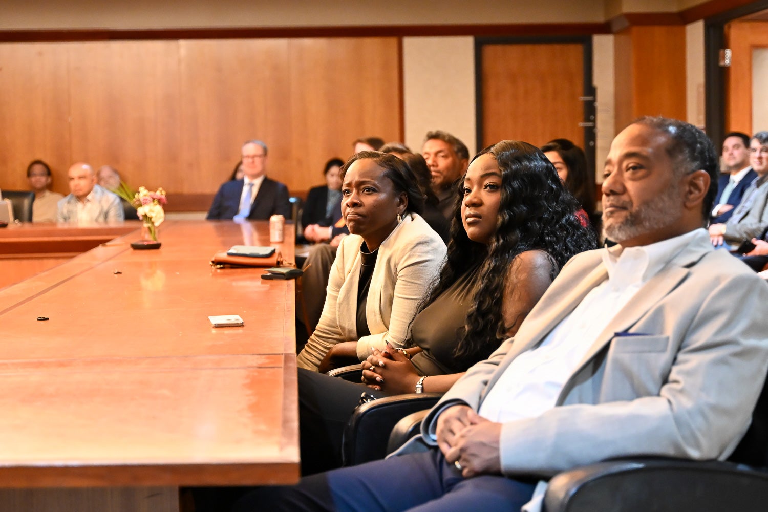 Students, family members and faculty at the Systems Medicine Gala